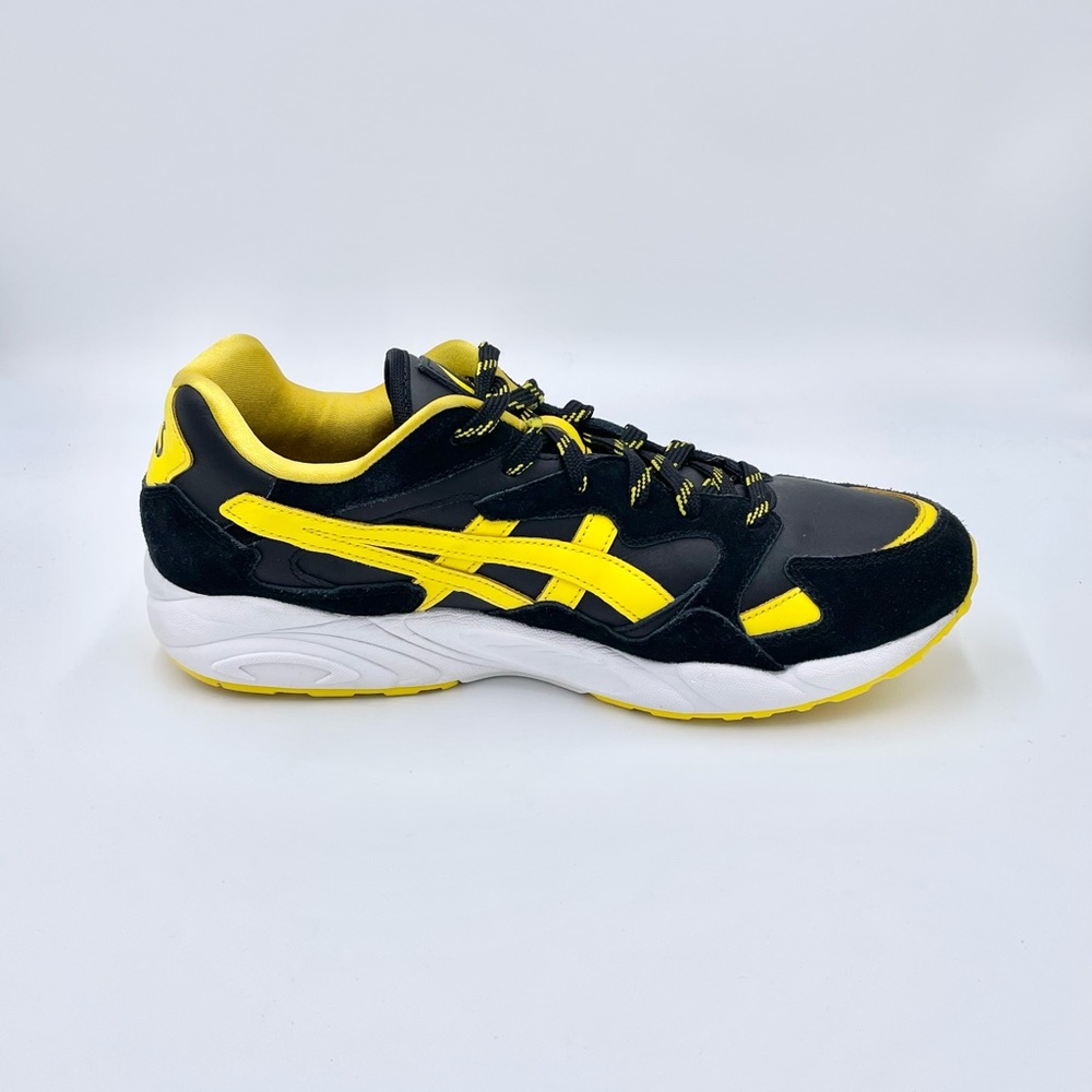 Asics Gel Diablo ‘Welcome To The Dojo’ Sun Logo Yellow Black Sneaker Men’s Sz 10 - Picture 8 of 11